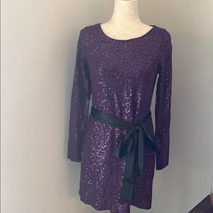 Express sequin dress